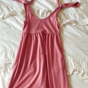pink dress, women’s xs
